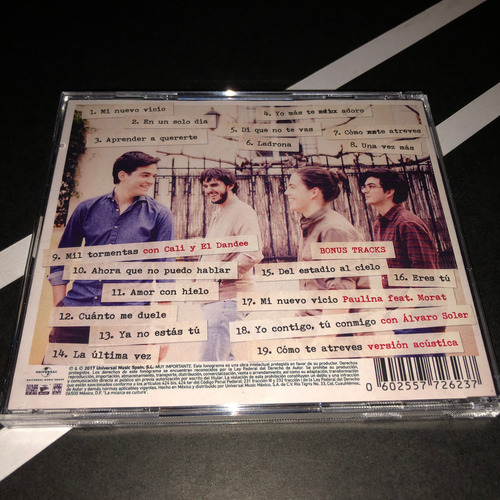 Morat Cd Sobre El Amor Y Sus Efectos Edicion Especial/ Impec Estándar (Usado)