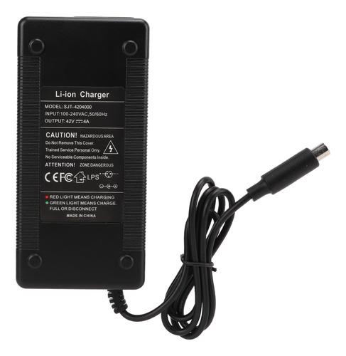 Cargador De Batería De Litio 42v 4a Carga De Scooter Eléctri