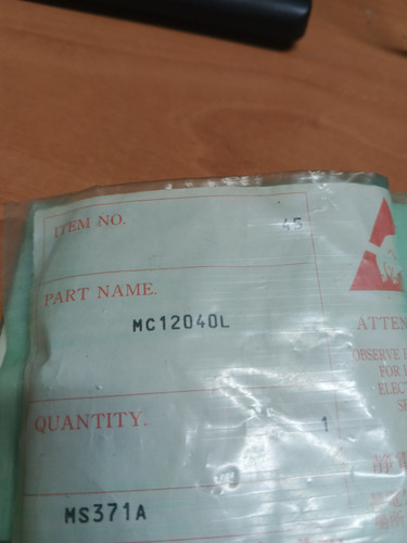 Integrado Mc12040l