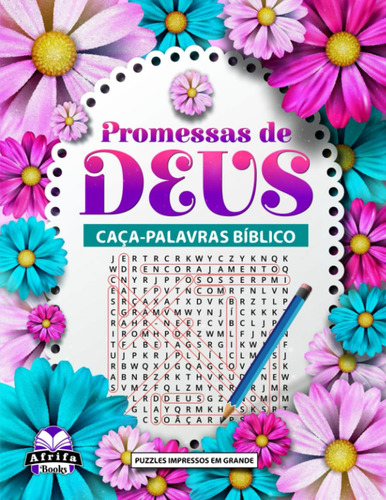 Livro: Promessas De Deus Caça-palavras Bíblico: Puzzles I...