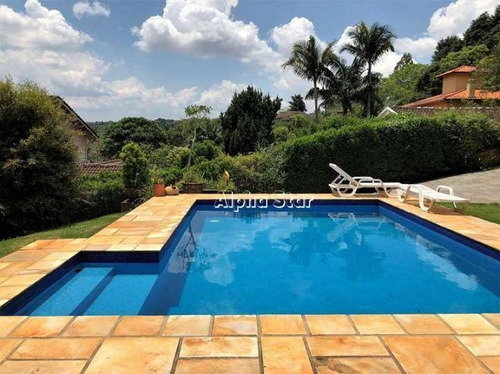 Casa Estilo Rústico, Tranquilidade, Privacidade, Maravilhosa, Alto Padrão, Venda - Granja Viana Ii - Cotia/sp - Ca2624