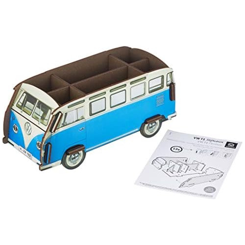 Pencil Holder For Vw Bus T1 blue