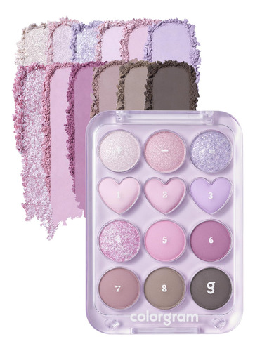 Colorgram Paleta De Sombras De Ojos Pin Point 03 Pink+lavend