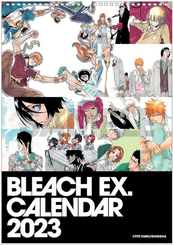 Bleach Ex Calendar 2023 (exclusivo Japón) De Colección