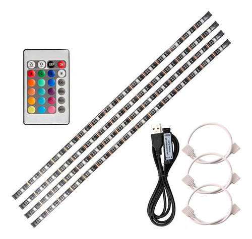 Hh Kit De Tiras De Luz Mini. Luces Usb De 50 Cm, Tira