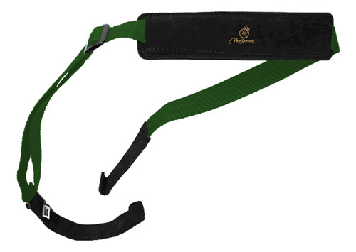 Colgante Magma De Guitarra Clásica Criolla Verde Doble Color Verde Musgo Green