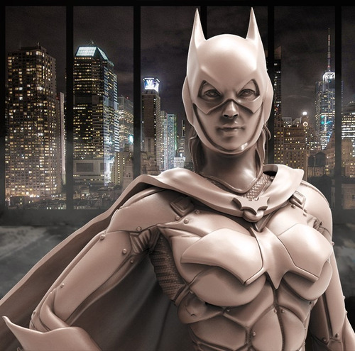 Archivo Stl Batgirl Para Impresion 3d