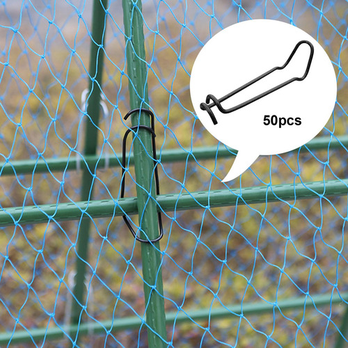 50x Clips De Soporte Para De Jardín, Abrazaderas Para 8mm