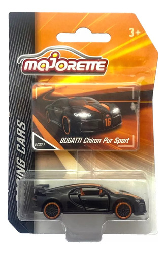 Majorette Racing - Bugatti Chiron Pur Sport - Auto De 7,5 Cm