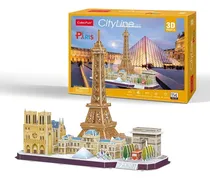 Comprar Puzzle 3d - Paris City Line- Cubicfun