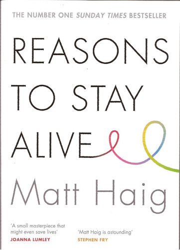 Reasons To Stay Alive - Canongate Kel Ediciones