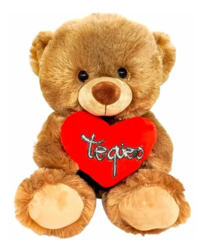 Oso Peluche 45cm Te Quiero Calidad Premium Mailov Amor Suave