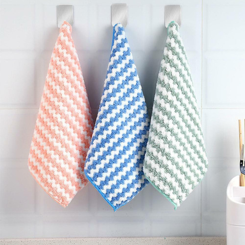 5pc Trapo De Limpieza Microfibras Toalla De Super Absorbente