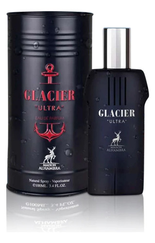 Alhambra Glacier Ultra Men 100ml Edp Limited Edition