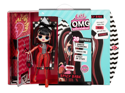 Imagen 3 de 3 de LOL Surprise Spicy Babe OMG fashion doll/Series 4 MGA Entertainment 572770