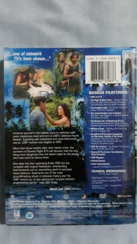 Box Dvd Lost 2a. E 4a. Temporada Completa Importado A30