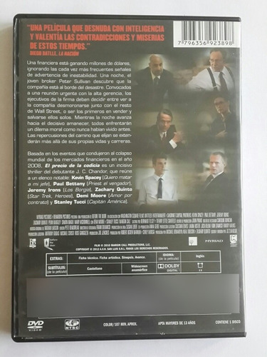 Película El Precio De La Codicia - Dvd Original - Germanes (Usado)