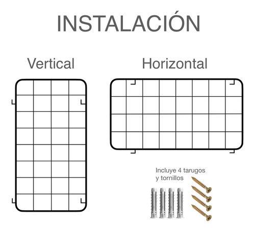 Espaldar Grande De Pared Para Trepadoras Pintado De Negro