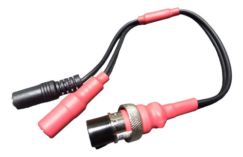 Adaptador De Headset Para Rádios Hf Kenwood 8 Pinos