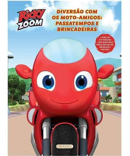 Livro Rick Zoom Diversão Com Os Moto-amigos - Passatempos