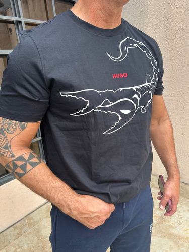 Remera Hugo Boss Hombre Talle M - Original