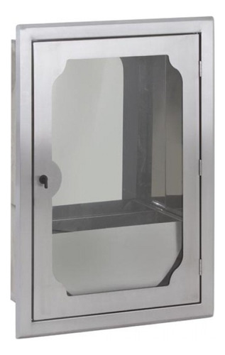 Caixa De Hidrante Inox Porta De Vidro Embutir - Construinox