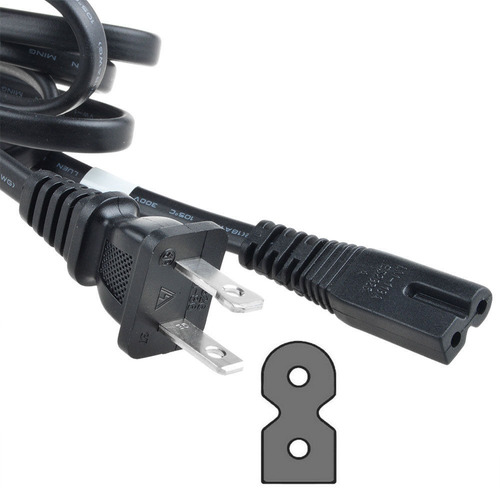 Imagen 1 de 5 de Cable De Alimentación De Ca De 6 Pies Para Sony Cfs-b11 Cfs-