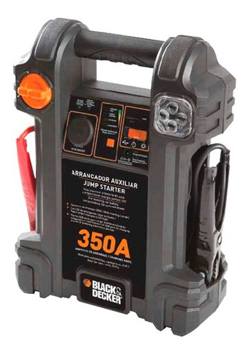 Arrancador Pa Motores Bateria 12v Black Decker Portatil 350a