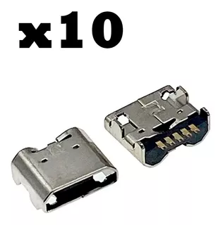 10 Pza Pin Centro De Carga Compatible LG Zone X180 Q6 X220