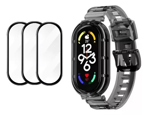 Comprar Correa Deportiva De Silicona Para Xiaomi Mi Band 8 Pulsera Bicolor