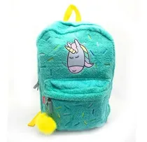 Comprar Mochila Espalda Unicornio Peluche Verde 12p - Sharif Express