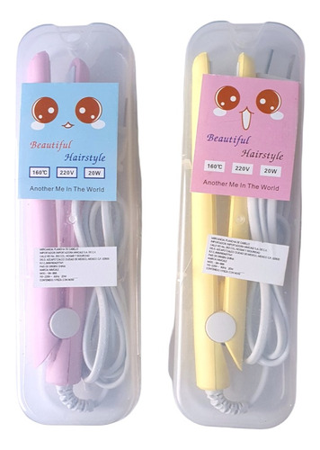 Planchita Pelo Profesional Mini Portable Planchitas Mujer
