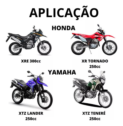 Pneu Xre 300 Xr 250 Tornado Lander 120/80-18 Tr400 62s Vipal