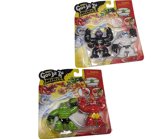Goo Jit Zu Minis 4 Pack Pantaro, Scorpius Y Más