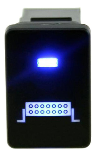 Interruptor Pulsador De 12v Con De Barra De Lámpara Para