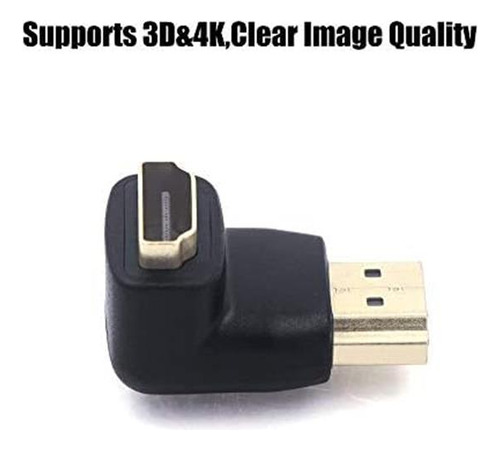 Adaptador Vce Hdmi De 90 Grados, L Of L Connector