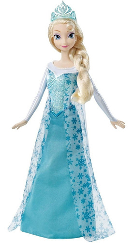 Mattel Disney Frozen Sparkle Muñeca Elsa Juguete Niñas