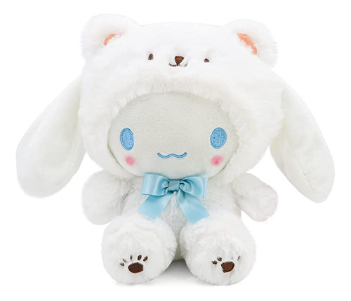 Cartoon Kawaii White Bear Cross-dressing Series Plush,soft .