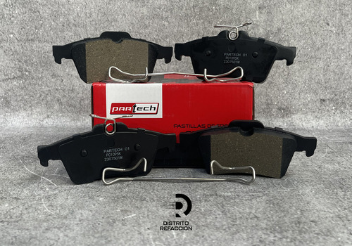 Kit Balatas Tras P/ Ford Escape Se Plus 2.5 2013 Ceramica