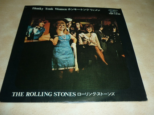 Rolling Stones Honky Tonk Women Simple Vinilo Japon  Ggjjzz