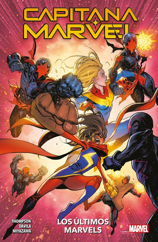 Libro Capitana Marvel 3 Los Ultimos Marvels - Kelly Thomp...