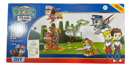 Sets Muñecos De Juguete Paw Patrol Dog Team