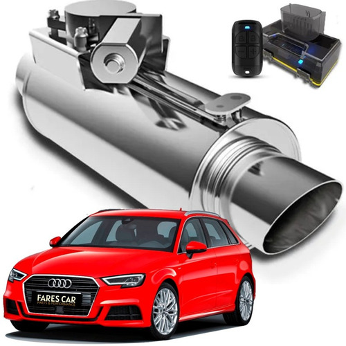 Abafador Eletronico Inox 4 Poleg Esportivo Audi A3