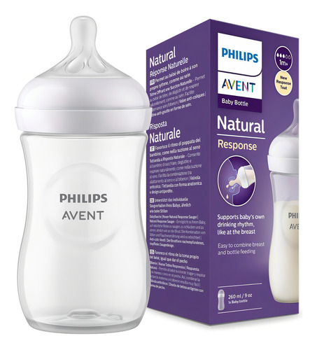 Biberón Avent Philips Natural Response 9oz/260ml