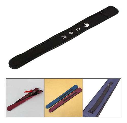 Capa De Espada Para Transporte De Espada, Bolsa Preto 110cm