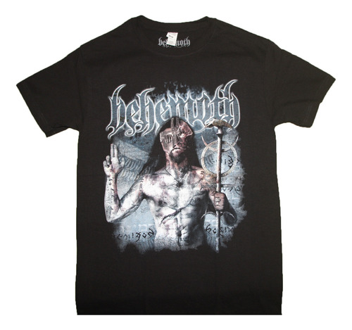 Gusanobass Playera Metal Rock Behemoth Demigod Black Death