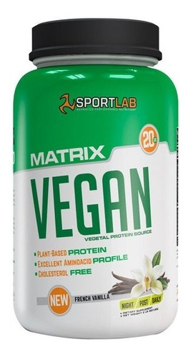 Vegan Matrix 2 Lb Sportlab Proteina Vegana Sin Colesterol