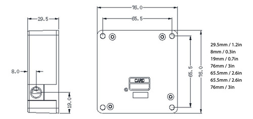 Cerradura Nfc Oculta, Cerradura Electrónica For Cajones, Pe