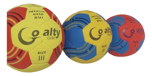 Pelota Handball Goalty Orbit Numero 2 Plateado 4