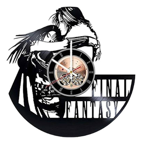 Reloj Corte Laser 1610 Final Fantasy Vlll Squall Y Rinoa